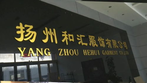 寶應企業(yè)和匯服飾公司產品打入歐洲市場,業(yè)務每年增長20